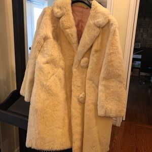 Genuine Vintage Kangaroo Fur Coat and matching accessories
